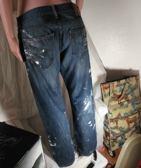 34x30 Levi's 514 Straight Fit Jean - Picture 4 of 5